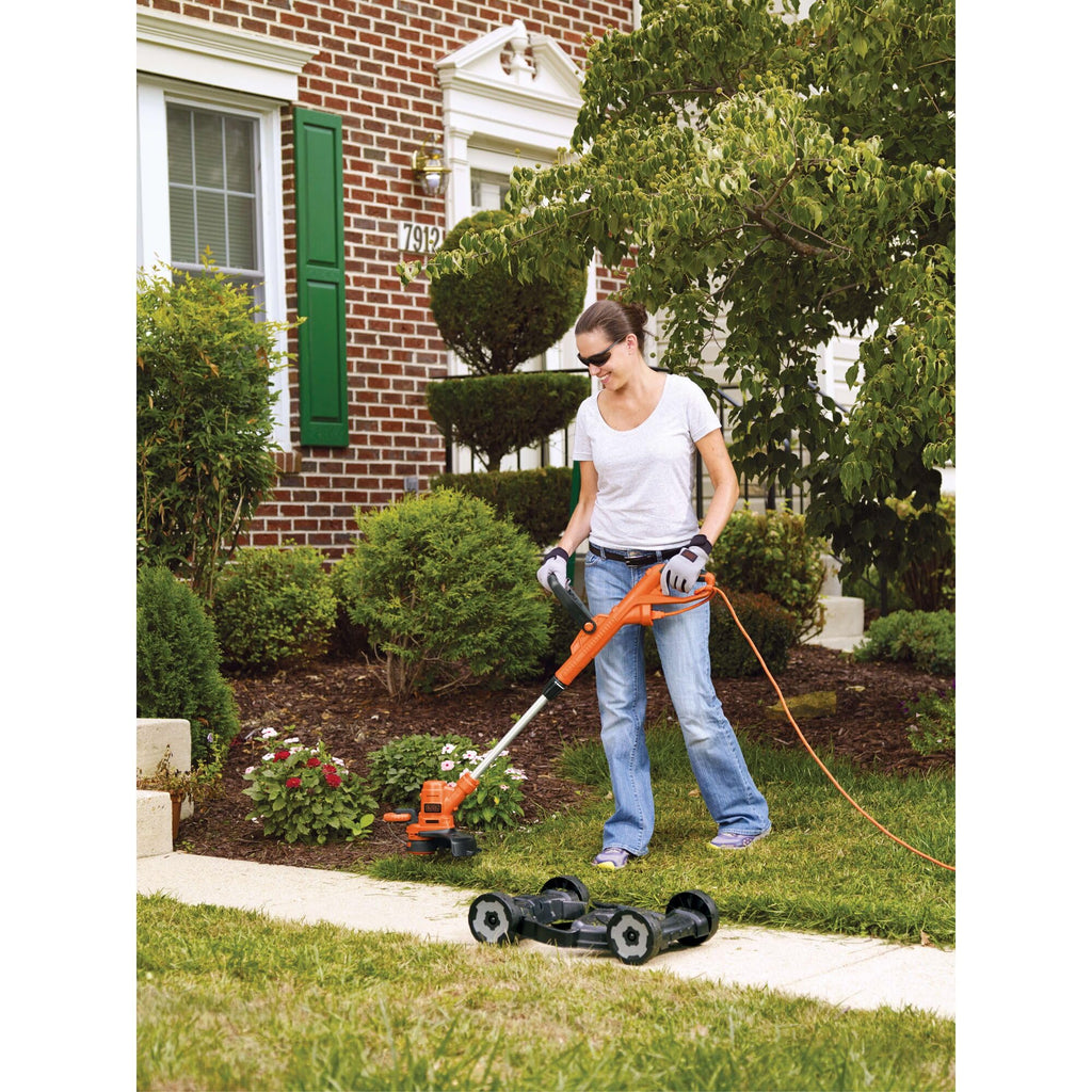 3-in-1 String Trimmer/Edger & Lawn Mower, 6.5-Amp, 12-Inch, Corded T472