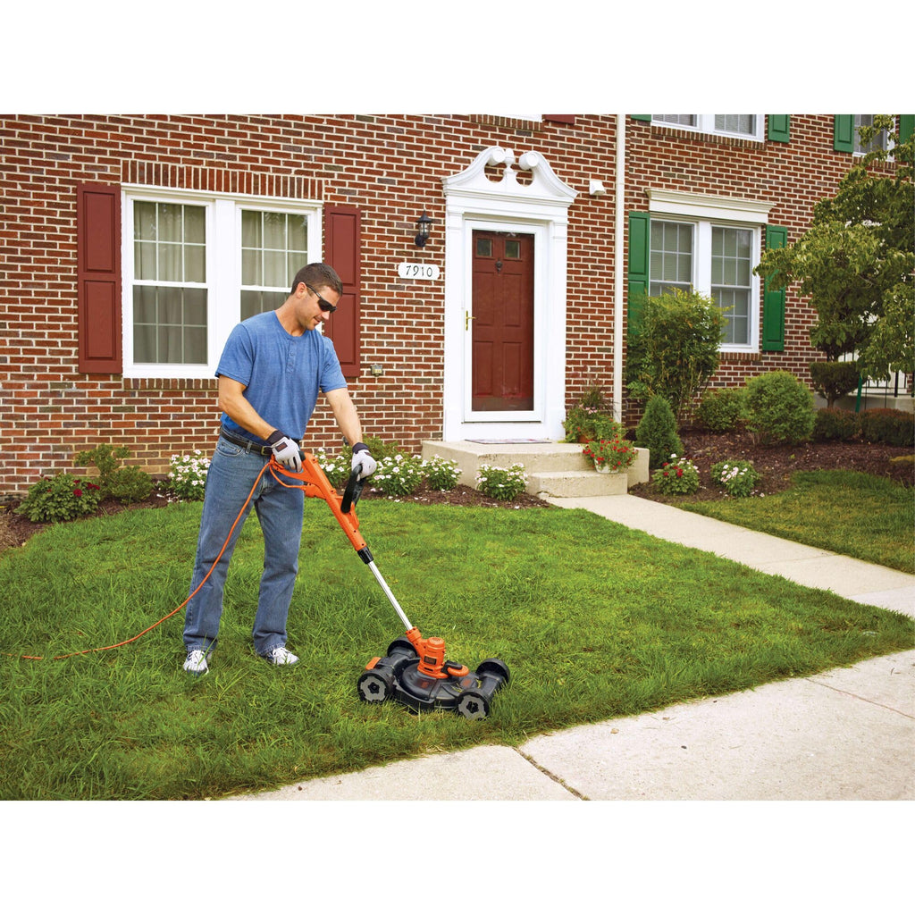 3-in-1 String Trimmer/Edger & Lawn Mower, 6.5-Amp, 12-Inch, Corded T472