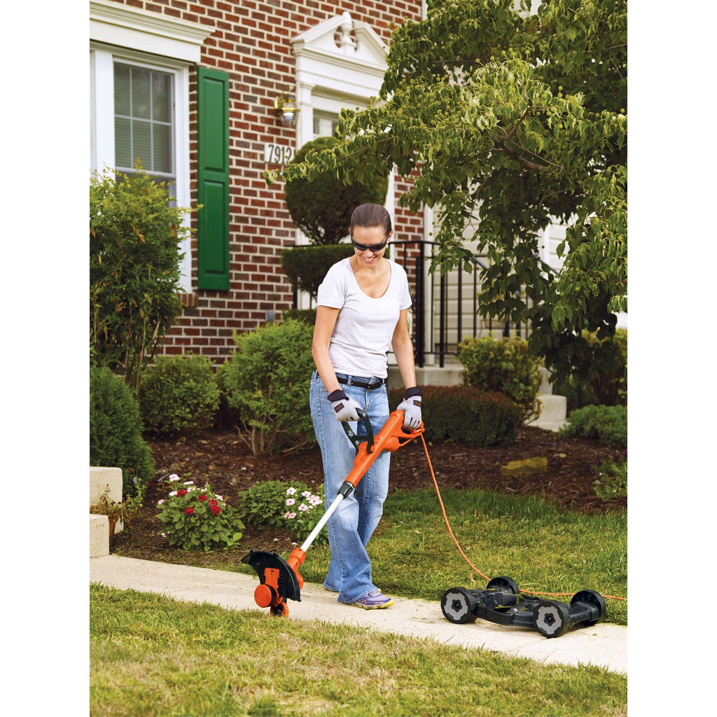 3-in-1 String Trimmer/Edger & Lawn Mower, 6.5-Amp, 12-Inch, Corded T472
