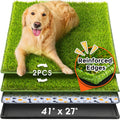 Large Artificial Turf Dog Grass Pad with Tray D9739